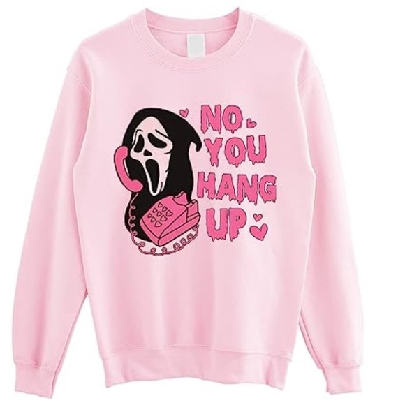 Pink Ghostface  sweater  (Scream movie ) - Picture 2 of 5